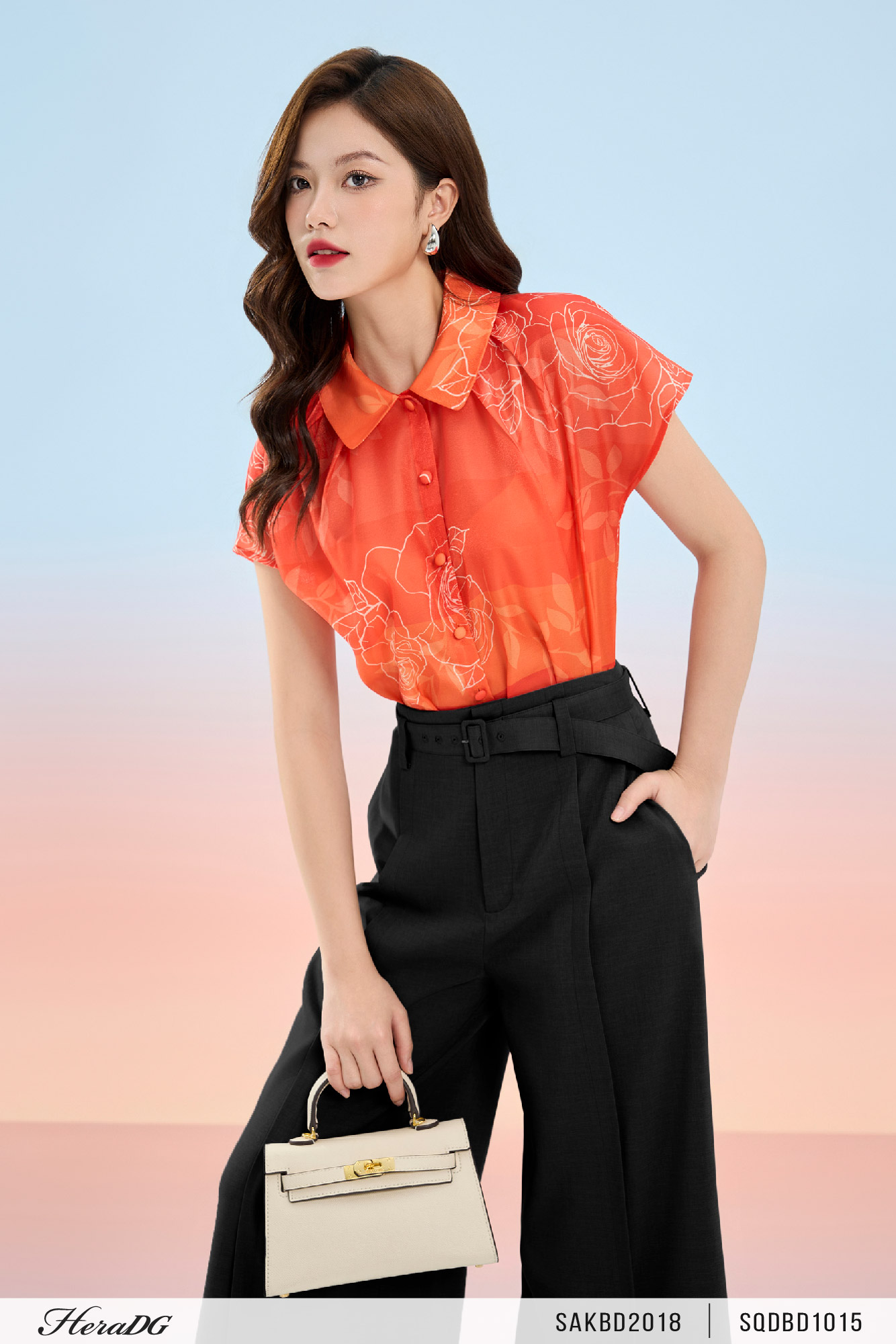 Ảnh của Quần suông xẻ tà gấu